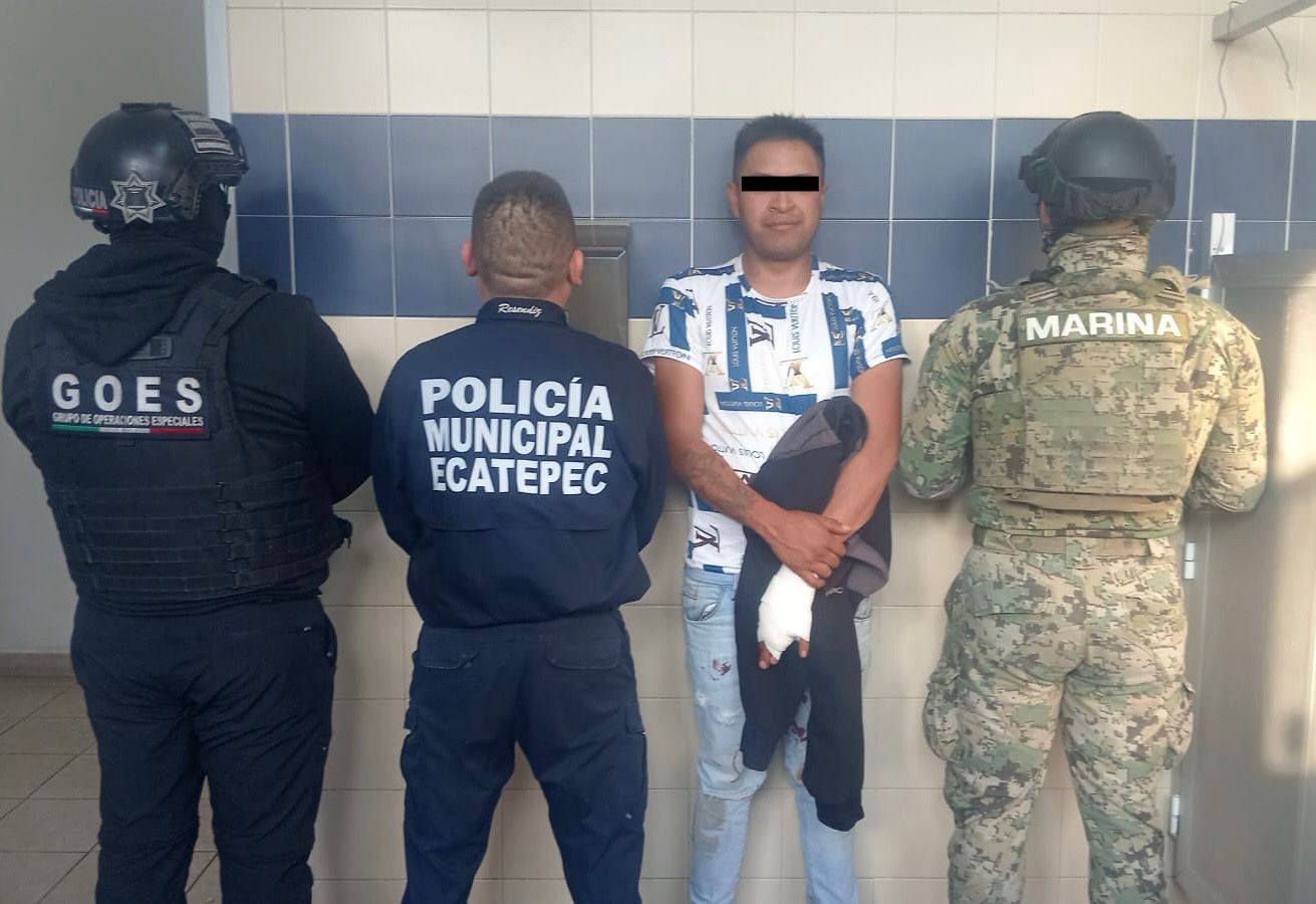 Detienen a presunto homicida en El Cegor